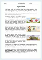 Vorschau - Arbeitsblätter - Symbiose und Parasitismus – Beziehungen zwischen Lebewesen einfach erklärt - Seite 1