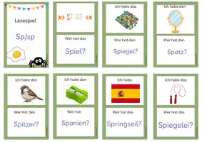 Vorschau - Spiele - Lesespiel Sp/sp - Seite 1