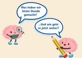 Vorschau - selbst erstellte Cliparts/Grafiken - Clipart/digitales Tafelbild "Einstiegsfragen für den Unterricht" - Deckblatt