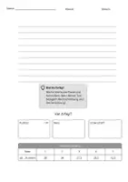 Vorschau - Klassenarbeiten - Personenbeschreibung Klassenarbeit - 4 fach differenziert - Seite 3