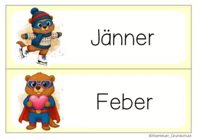 Vorschau - Anderer Materialtyp - Murmeltierklasse Tafelkalender Klassentier Murmeltier - Seite 2