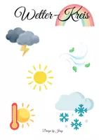 Vorschau - Bildkarten - Wetter-Kreis - Deckblatt