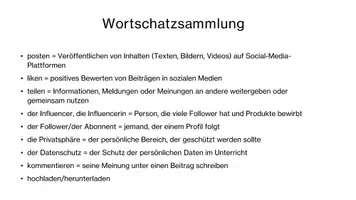 Vorschau - Präsentationen/Tafelbilder - Präsentation Social Media - Seite 2