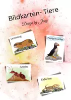 Vorschau - Bildkarten - Bildkarten Tiere A5 - Deckblatt
