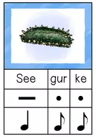 Vorschau - Unterrichtsreihen - Rhythmus üben mit Meerestieren – Tafelmaterial & Rhythmuskarten (Musik Klasse 1–4) - Seite 3