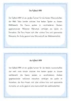 Vorschau - Arbeitsblätter - Abschreibkartei - Fußball-WM - Seite 1