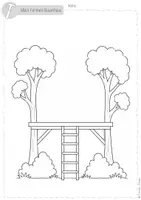 Vorschau - Arbeitsblätter - Geometrische Formen Vorschule / Kindergarten / 1. Klasse / DaZ / Vorkurs Deutsch / Sprachförderung - kreatives Mathematikmaterial mit Geschichte und Bastelvorlage - Seite 3
