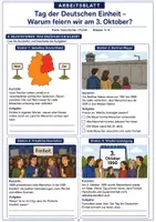 Vorschau - Arbeitsblätter - Tag der Deutschen Einheit: Warum feiern wir am 3. Oktober? – Arbeitsblatt mit Zeitstrahl, Bildstationen & Lösungen für Klasse 5–8 - Seite 2