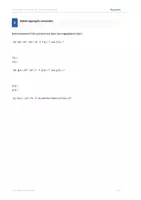 Vorschau - Arbeitsblätter - Differenzialrechnung – Übungsblatt mit Lösungen | 6. Klasse AHS - Seite 2
