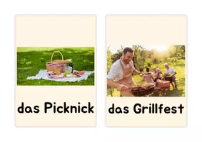 Vorschau - Bildkarten - Lernkarten Sommer - Seite 3