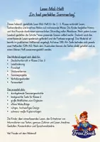 Vorschau - Arbeitsblätter - Lese-Mal-Heft Deutsch, Sommer, Klasse 2, 3 - Seite 1