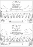 Vorschau - Arbeitsblätter - Lese-Mal-Heft Deutsch, Sommer, Klasse 2, 3 - Seite 2