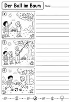 Vorschau - Arbeitsblätter - Bildergeschichten Klasse 3 | Aufsatzerziehung - Seite 3