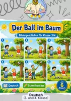 Vorschau - Arbeitsblätter - Bildergeschichten Klasse 3 | Aufsatzerziehung - Deckblatt