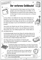 Vorschau - Arbeitsblätter - Kalendergeschichten Klasse 7 | Steckbrief - Seite 3