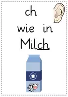 Vorschau - Arbeitsblätter - Buchstabeneinführung Ch: Tafelmaterial & AB - Deutsch - Kl. 1/2 - Seite 3