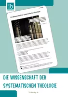 Vorschau - Arbeitsblätter - iruBildung_AB-9-10_Die Wissenschaft der systematischen Theologie - Deckblatt