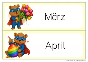 Vorschau - Anderer Materialtyp - Quokkaklasse Tafelkalender Klassentier Quokka - Seite 3