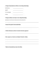 Vorschau - Arbeitsblätter - Sommer (Text) – Leseverstehen - Seite 1