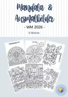 Vorschau - Mal- und Bastelvorlagen - Mandala WM, Fußballweltmeisterschaft - Ausmalbilder, Vertretungsstunde, Kunstunterricht - Deckblatt