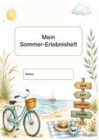 Vorschau - Arbeitsblätter - Ferienpaket Deutsch Klasse 3, Lese-Mal-Heft und Erlebnisheft für die Sommerferien - Seite 2