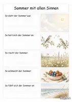 Vorschau - Arbeitsblätter - Ferienpaket Deutsch Klasse 3, Lese-Mal-Heft und Erlebnisheft für die Sommerferien - Seite 3