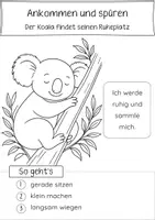 Vorschau - Unterrichtsreihen - Bewegung und Entspannung Klasse 1 und 2 | Konzentrationsübungen Ruhe Aufmerksamkeit Selbstregulation · Kopiervorlagen - Seite 2