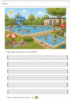 Vorschau - Arbeitsblätter - Kreatives Schreiben (verschiedene Bildszenarien) - Seite 3