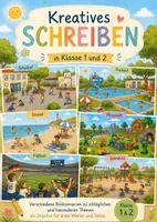 Vorschau - Arbeitsblätter - Kreatives Schreiben (verschiedene Bildszenarien) - Deckblatt