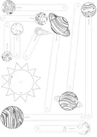 Vista previa - Hojas de trabajo - FlipBook Rotatorio Sistema Solar - página 1