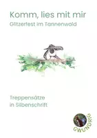 Vorschau - Text - komm, lies mit mir_ Treppensätze_Glitzerfest im Tannenwald - Deckblatt