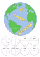 Vista previa - Manualidades / Dibujos para colorear - Llavero Desastroso - Portada