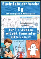 Vorschau - Stundenentwürfe - Buchstabeneinführugen G, K, P, D, J - Bundle 4 - Buchstabe der Woche - Seite 1