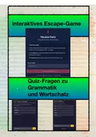 Vorschau - Spiele - Online Escape Games - zur WDH von GR und VOC 10. Klasse RS - Deckblatt