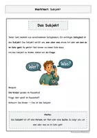 Vorschau - Merkblätter - Satzglieder: Merktexte - Seite 2