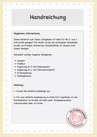 Vorschau - Arbeitsblätter - Satzglieder: Arbeitsblätter - Seite 1