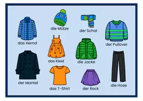 Vorschau - Spiele - DaF DaZ Kleidung | Spiele | A1 A2 - Seite 2