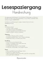 Vorschau - Arbeitsblätter - Lesespaziergang - Sommer I - Seite 2