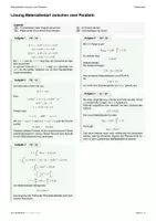 Vorschau - Arbeitsblätter - Anwendung Integral: Materialbedarf Schnitt zweier Parabeln - Seite 2