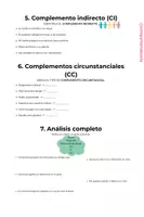 Vista previa - Hojas de trabajo - Análisis de Oraciones Simples: actividades. - página 3