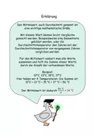 Vorschau - Arbeitsblätter - Mittelwert berechnen leicht gemacht - Seite 1