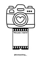Προεπισκόπηση - Φύλλα εργασίας - Snapshots of my year- Εργασία με τις καλύτερες στιγμές της χρονιάς - Σελίδα 1