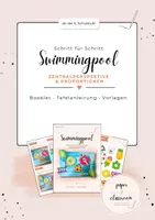 Vorschau - Arbeitsblätter - Swimmingpool Zentralperspektive und Proportionen Kunstprojekt – Booklet, Tafelmaterial & Vorlagen - Deckblatt