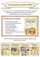 Vorschau - Arbeitsblätter - Gratis Lese-Mal-Rätsel Waldtiere (Kl. 2-4), passend zum Krimi-Lesespaziergang - Seite 3