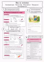 Vorschau - Stundenentwürfe - Lesestrategien Klasse 3 | Leseverständnis, Lesetraining und sinnentnehmendes Lesen mit Hefteinträgen · Unterrichtsreihe - Seite 1