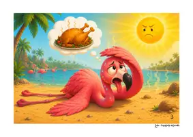 Aperçu - Affichage - Rosito le flamant rose qui n'aime pas l'été - Page 2