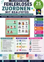Vorschau - Arbeitsblätter - Fehlerloses Zuordnen mit echten Fotos - Deckblatt