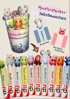 Vorschau - Mal- und Bastelvorlagen - Monsterstarkes Selbstbewusstsein - Schokoriegel - Deckblatt