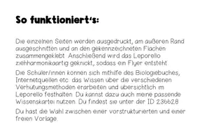 Vorschau - Arbeitsblätter - Leporello Verhütungsmittel - Seite 1