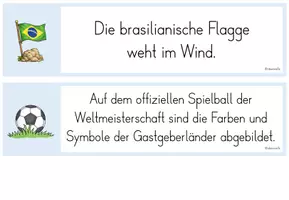Vorschau - Arbeitsblätter - Laufdiktat/Schleichdiktat Fußballweltmeisterschaft - Seite 2